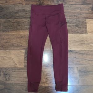 Maroon Ivivva Leggings
